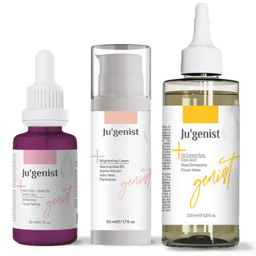 Kuru Ciltler için Koyu Leke Karşıtı Cilt Bakım Seti